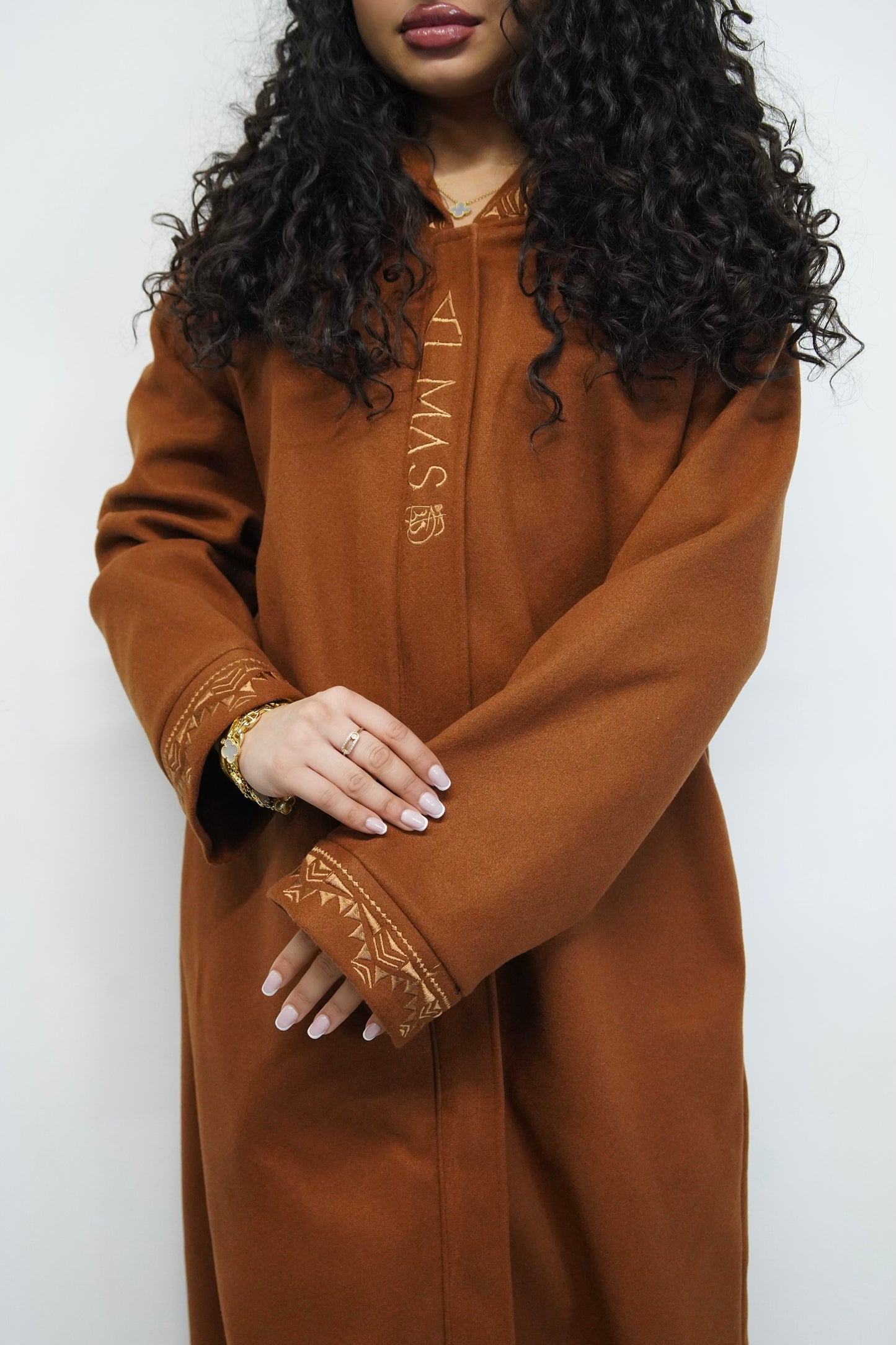 Her Signature Winter Abaya