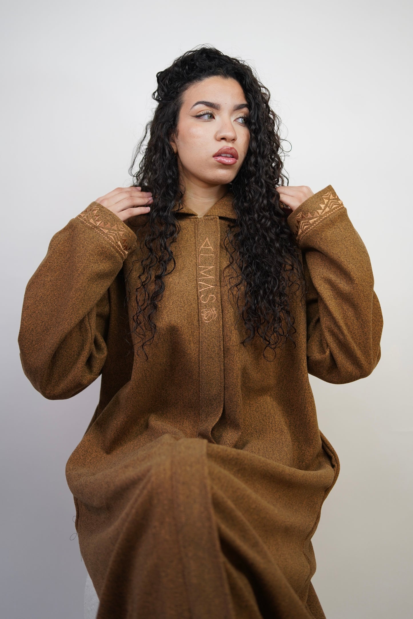 Her Signature Winter Abaya