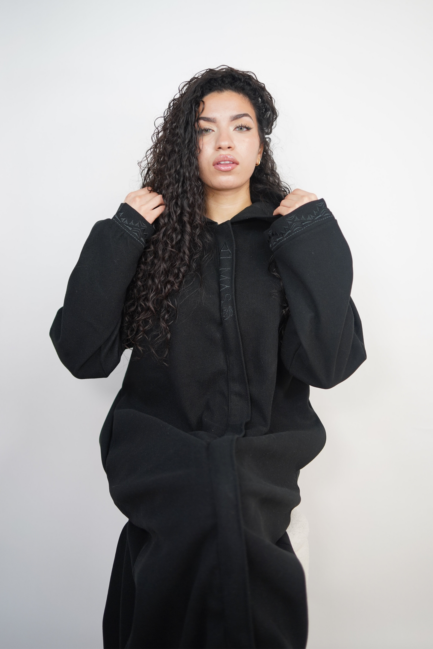 Signature Winter Abaya - Black