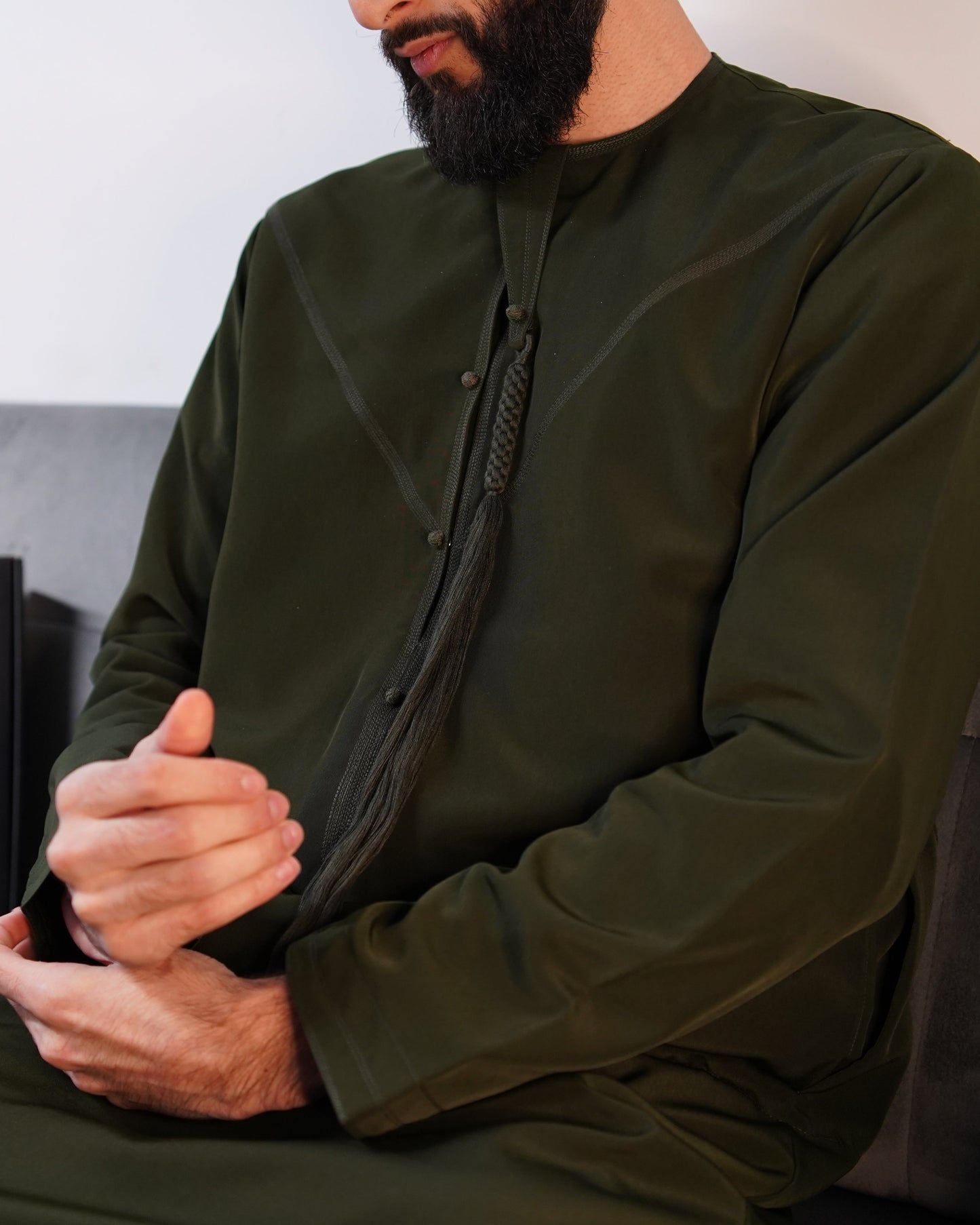 Forest Green Emarati Thobe