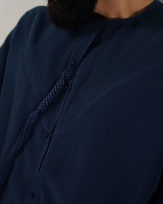 Dark Blue Emarati Thobe