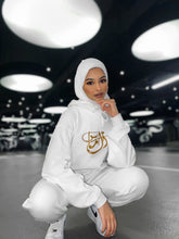 Load image into Gallery viewer, ‘Almas’ Arabic Hoodie (White)
