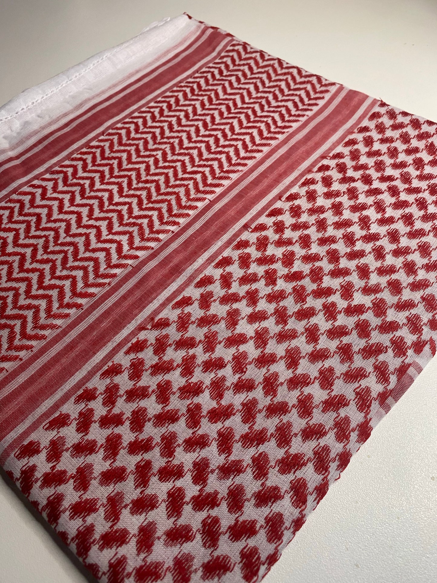 Red & White Scarf